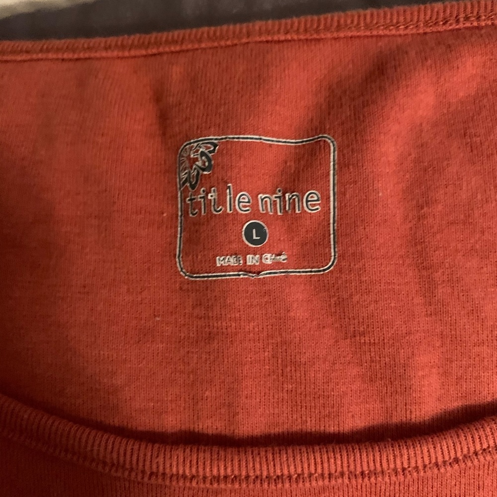 Orange tank top!